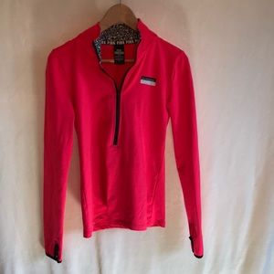 PINK Victoria’s Secret Ultimate 3/4 Zip Pullover